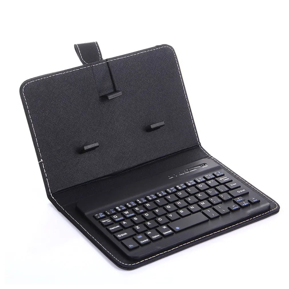 Wireless Bluetooth Keyboard For Iphone Huawei Xiaomi Tablet Mini Keyboard Mobile Phone Gaming Keyboard PU Case Support Oasis Select