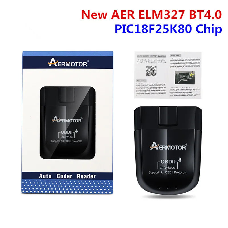 Viecar ELM327 V1.5 Bluetooth 4.0 OBD2 Car Diagnostic Scanner OBD2 Diagnostic Scanner Oasis Select AER ELM327 BT4.0 1