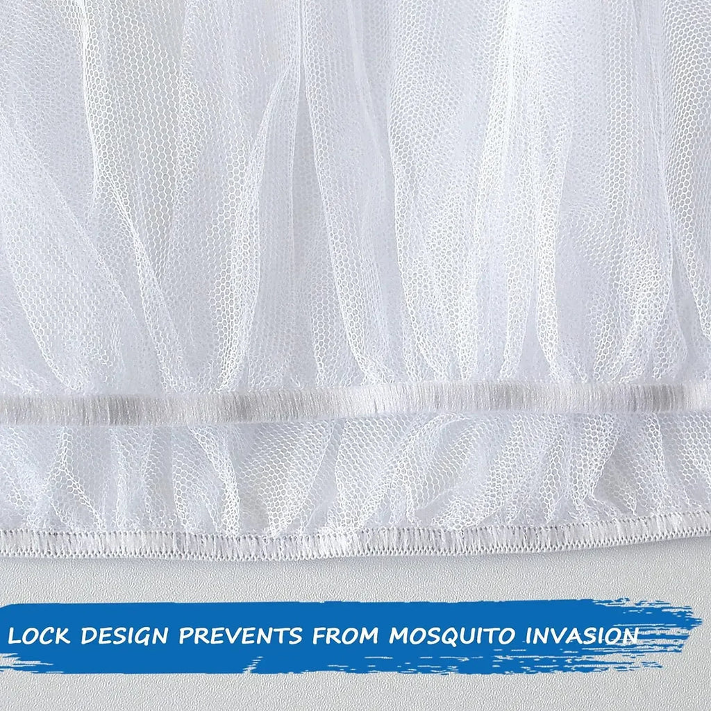 Baby Mosquito Net for Stroller Reusable Bug Net for Stroller Portable Mini Crib Portable & Durable Baby Insect Netting Oasis Select