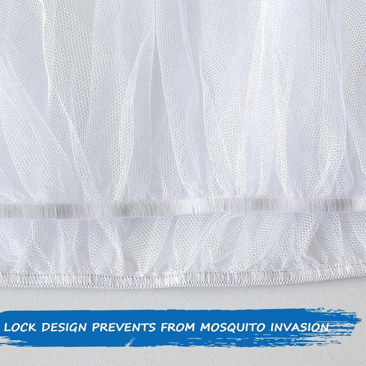 Baby Mosquito Net for Stroller Reusable Bug Net for Stroller Portable Mini Crib Portable & Durable Baby Insect Netting Oasis Select