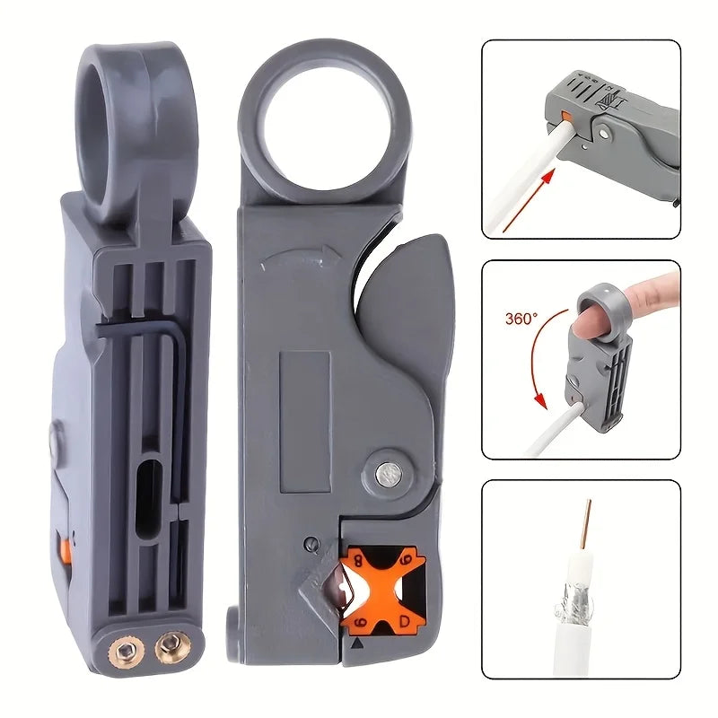 Automatic Stripping Pliers Wire Stripper Wire Coaxial Cable Cutter Tools Cable Stripper Pliers Decrustation Pliers Oasis Select