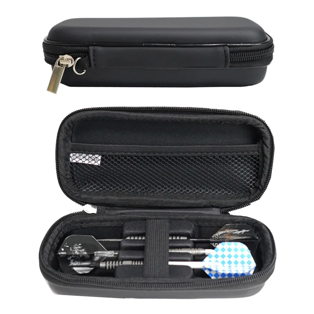 1PC EVA Tip Bag Organizer 3Cells Boomerang Holder Shafts Carrying Cases Box Pouch For Steel Platic Tips Storaging Drats Parts Oasis Select