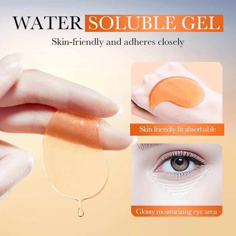 BIOAQUA Vitamin C Collagen Eye Masks 80pcs – Anti-Aging Patches Eye Mask Patches Oasis Select