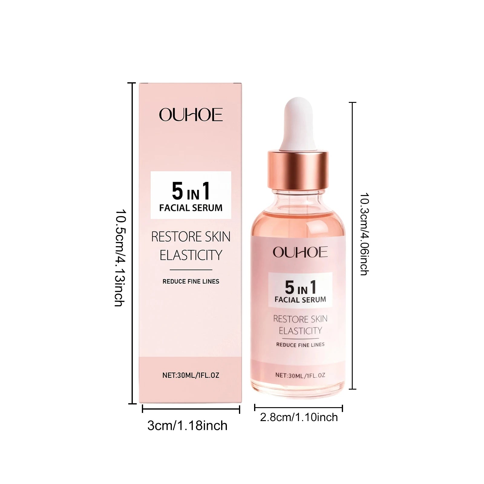 5-in-1 Vitamin C Niacinamide Face Serum – Dark Spot & Anti-Aging Face Serum Oasis Select
