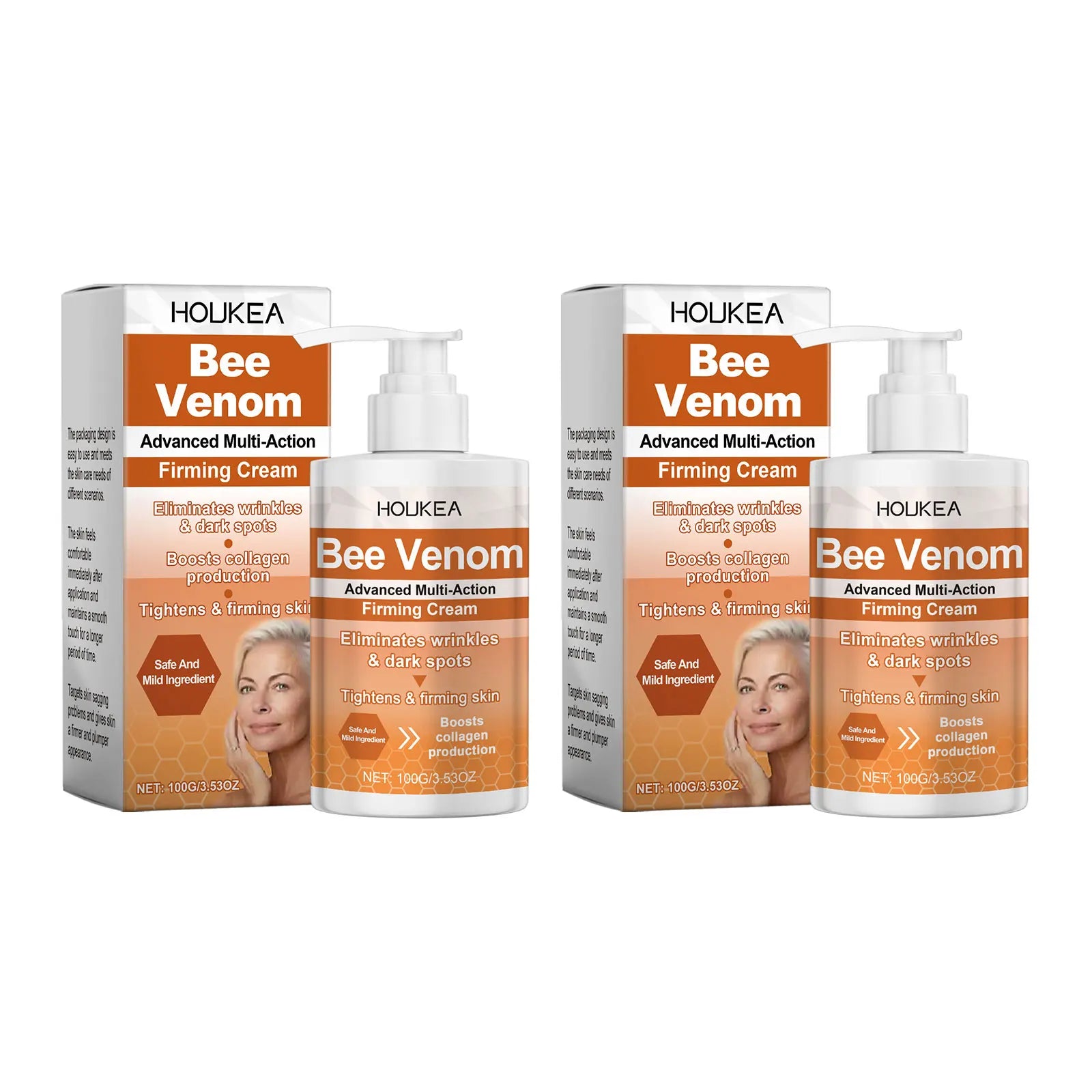 HOUKEA Bee Venom Firming Body Cream – Skin Tightening 100g Firming Body Cream Oasis Select 200g boxed