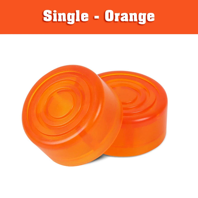 1PCS Footswitch Topper Guitar Pedal Topper Multi Color Pedal Button Caps Guitar Pedal Stomp Knobs For Pedal Board Oasis Select Orange