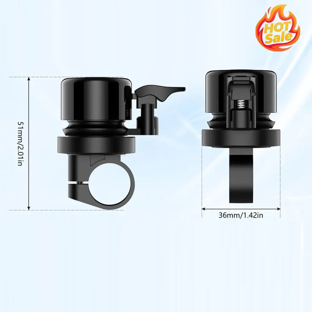 Bicycle Bell for Apple AirTag Bike Mount GPS Tracker Anti-Theft Hides for Air Tag Under Bike Bell Bike Mount Bicycle Bell Oasis Select