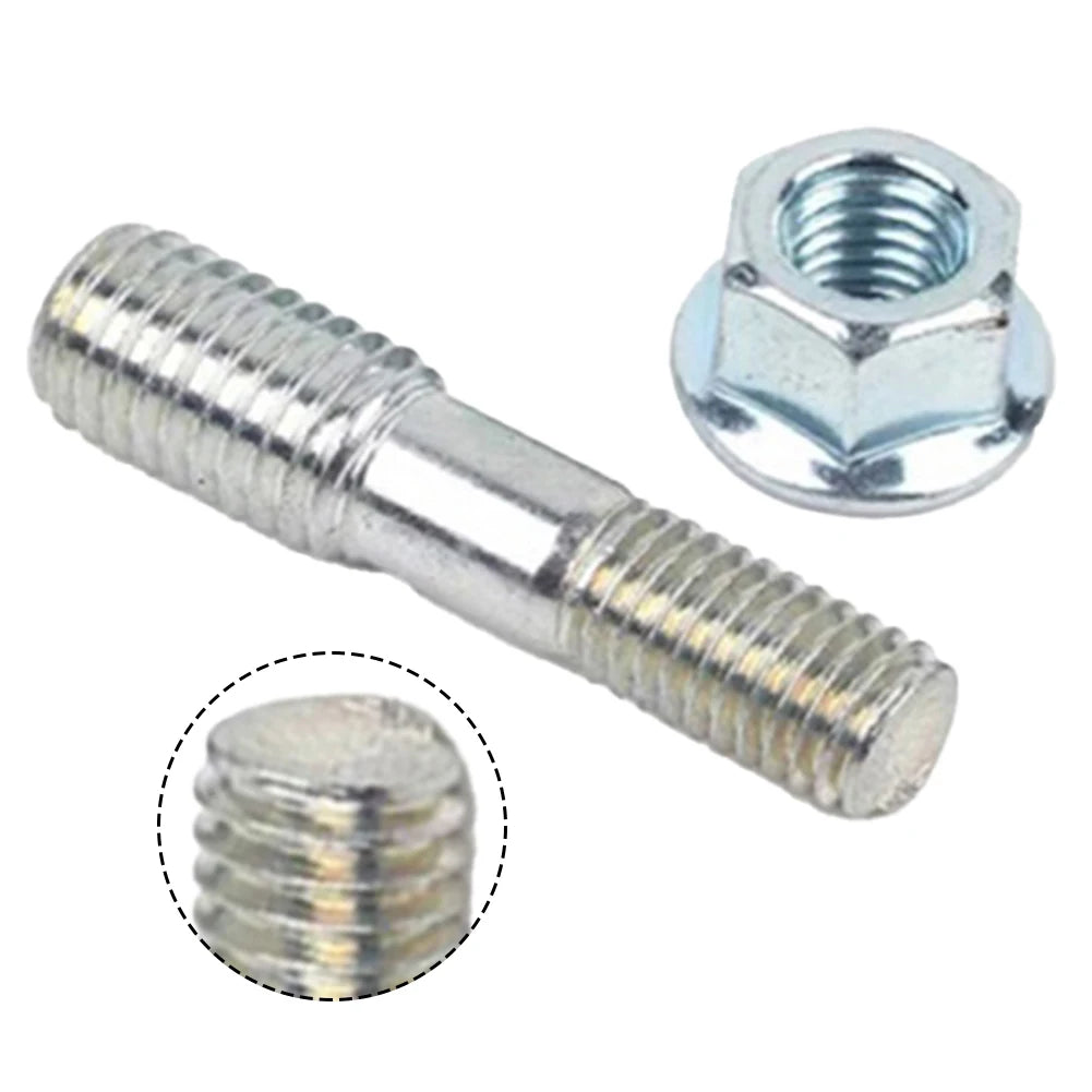 2pcs For 52/58 Chain Saw Guide Plate Double Head Screw Nuts Nut Accessories Garden Tool Parts Accessories Oasis Select