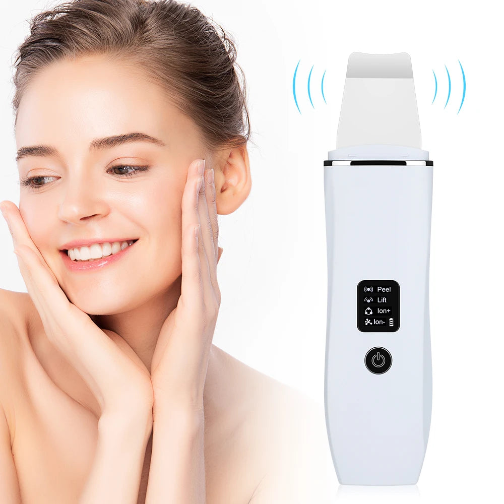Ultrasonic Skin Scrubber – Blackhead Remover & Pore Cleanser