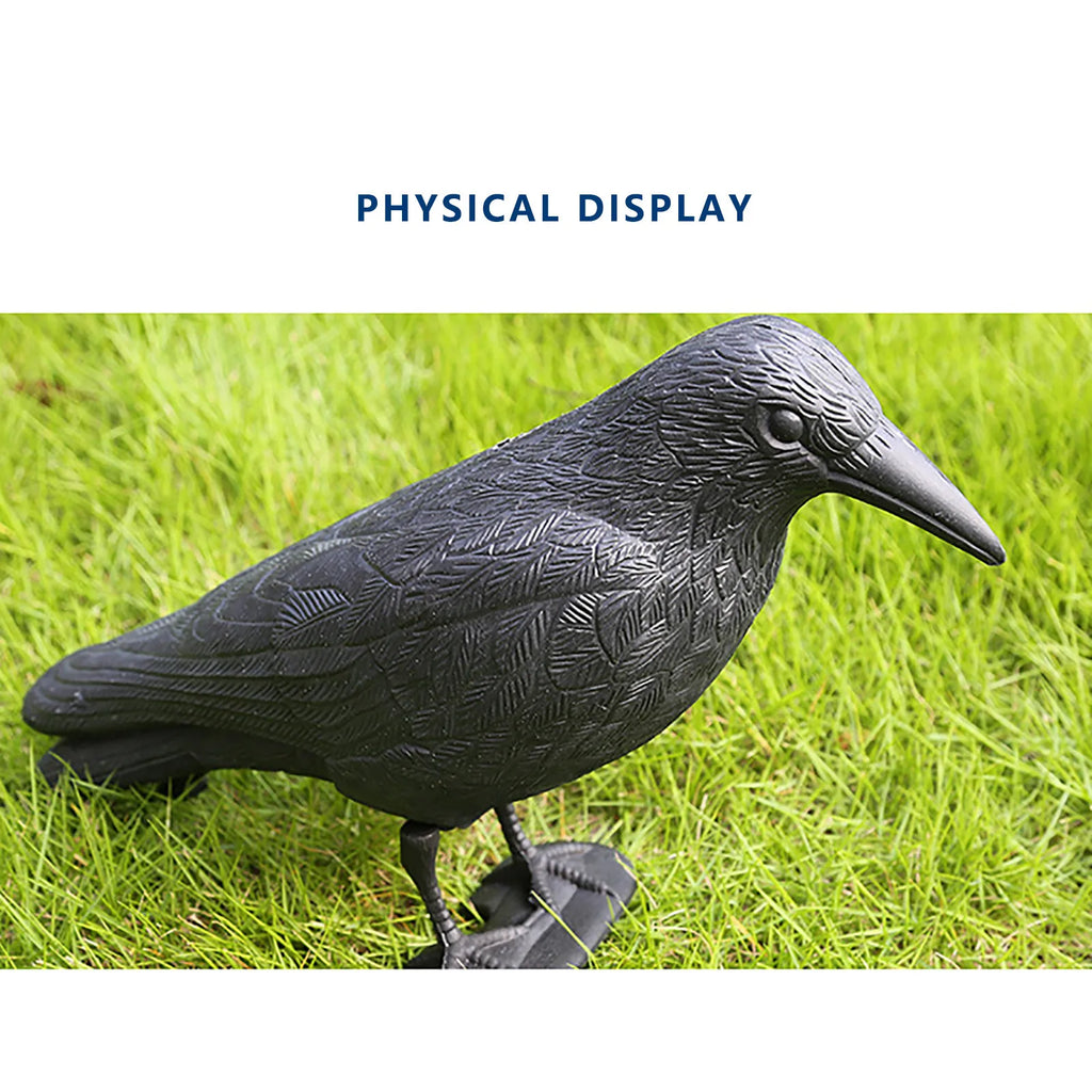 Fake Crow Bird Repellent Decoy – Pigeon & Pest Deterrent Bird Repellent Decoy Oasis Select