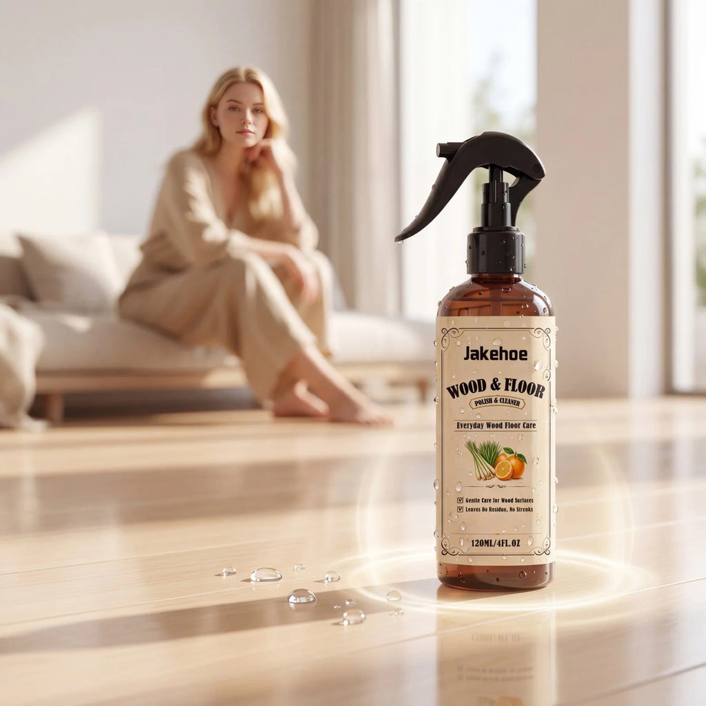 Jakehoe Wood Floor Polishing Agent Waterproof Multipurpose Removes Stains Safe Non Toxic Quick Drying Prevent Moisture Insect Oasis Select