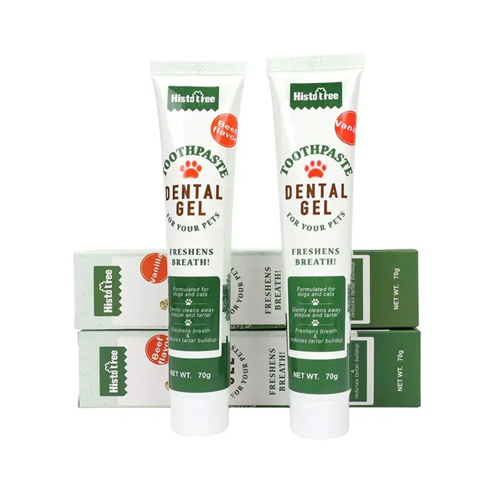 Vanilla & Beef Pet Toothpaste for Dogs & Cats – Dental Care