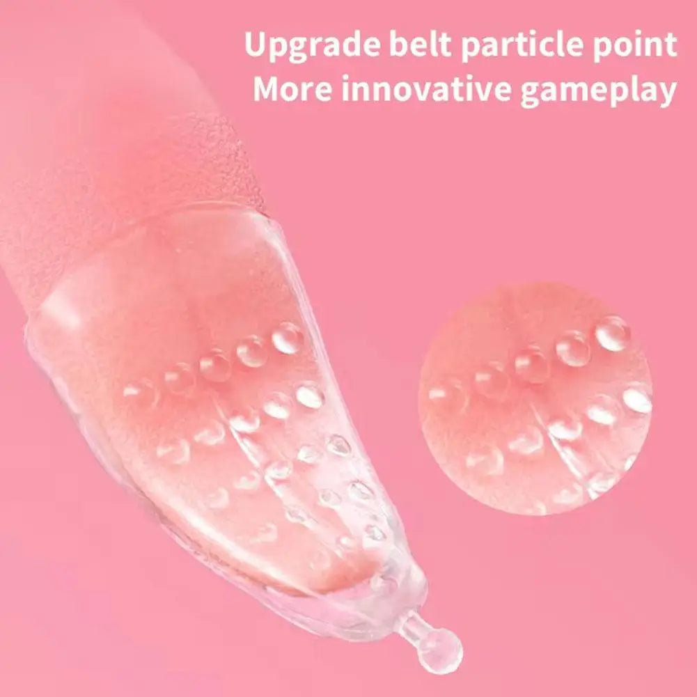 Silicone Oral Sex Toy Blowjob Tongue Massager Soft Oral Sex Enhancing Toys for Couples SM Flirting Sex Products Adult Games-S/L Oasis Select