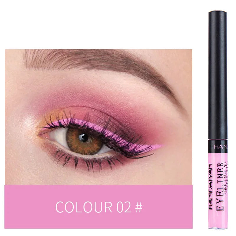 Handaiyan Neon UV Glow Liquid Eyeliner – Waterproof Matte