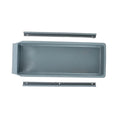 1Pc Industrial Sewing Machine Table Stand Drawer Storage Plastic Drawer with Track Grey Drawer with Slider Box 34cmx12.7cm*4.4cm Oasis Select Default Title
