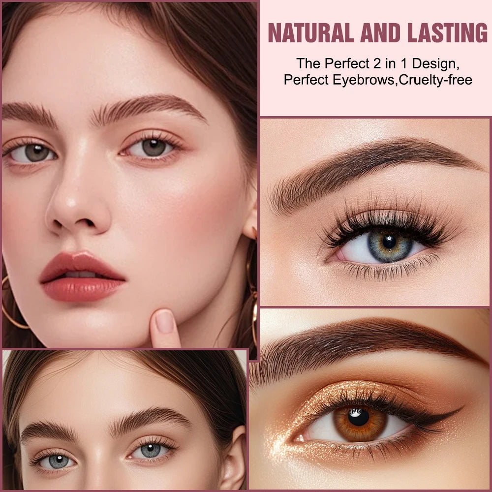 YTRUNS Tinted Brow Gel 6 Colors – Waterproof Eyebrow Mascara