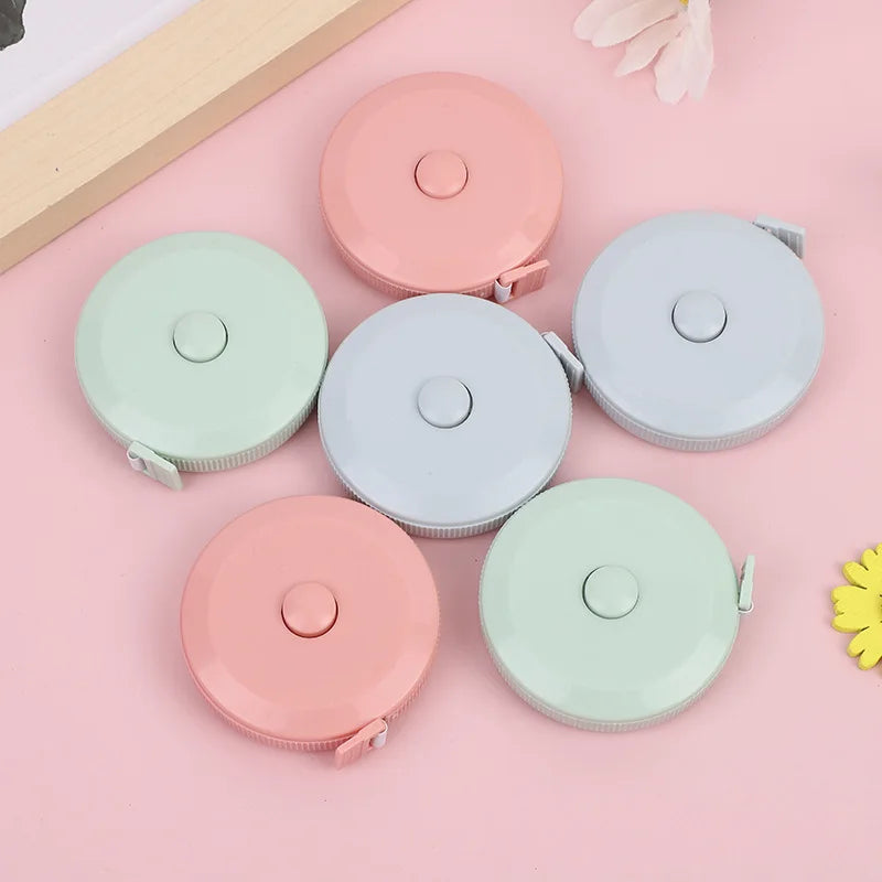 Tricot Tape Measure High Quality Retractable Measuring Ruler Small Tape Measure Portable Soft Tape Measure For Outdoor Students Oasis Select