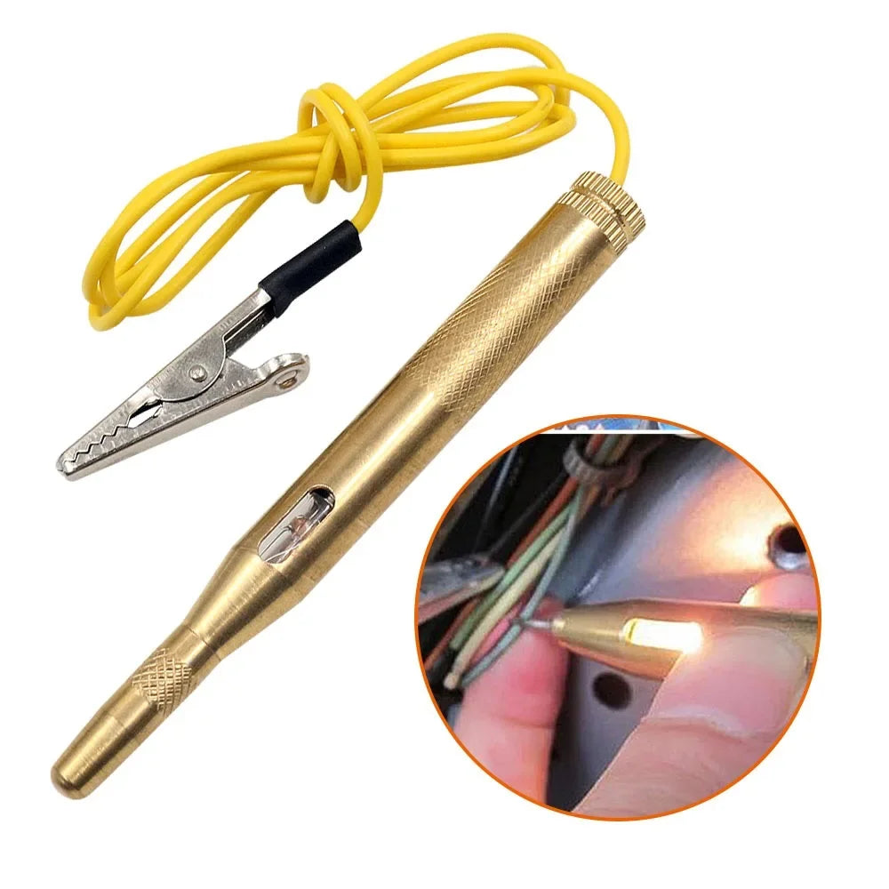 Practical New Test Pens Car Circuit Fuse Electrical Testers Voltage Tester 6V/12V/24V Probe Pen Pencil Test Light Oasis Select