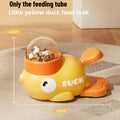 Interactive Pet Puzzle Feeder Little Yellow Duck Food Leak Toy Non-slip Base Slow Eating Bowl for Puppy Cat Daily Entertainment Oasis Select yellow duck
