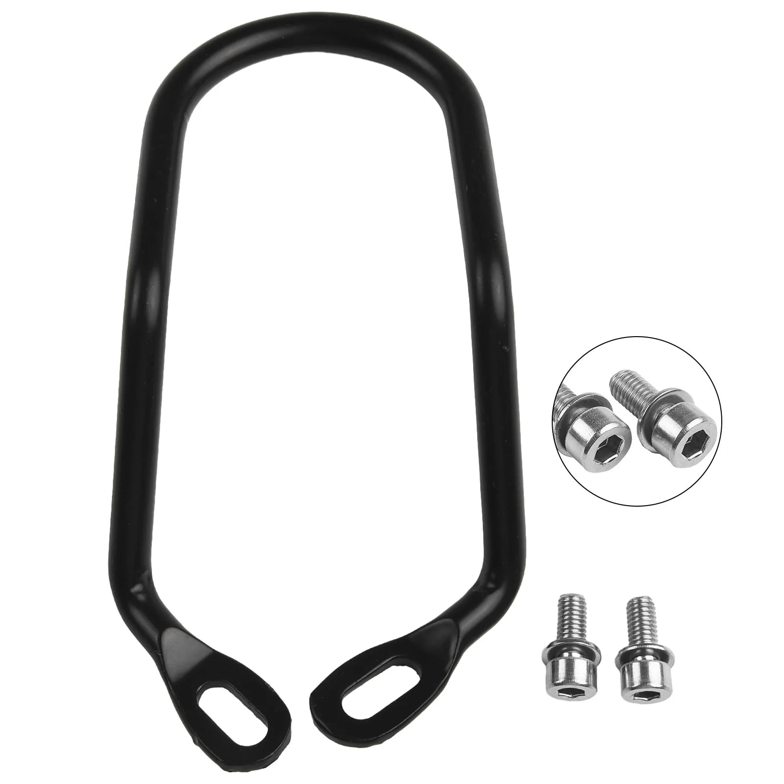 Black Rear Derailleur Protector Carbon Steel MTB 1PC Bicycle Chain Cover Double Wings Frame Gear Guard 1* Nice Oasis Select