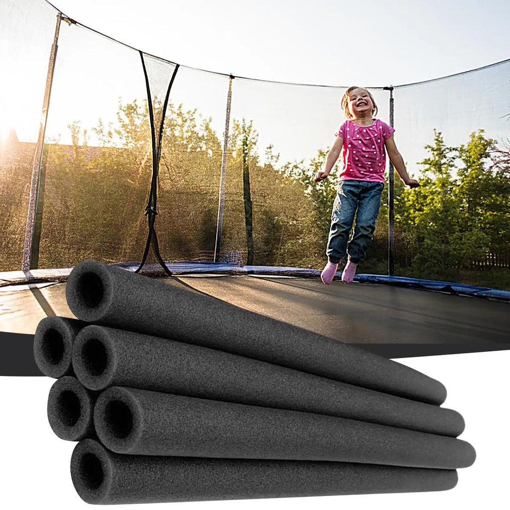 Trampoline Pole Foam Sleeves 6 Pieces Trampoline Enclosure Protection Tubes Padding Replacement Sturdy Secure for Safe Outdoor Oasis Select
