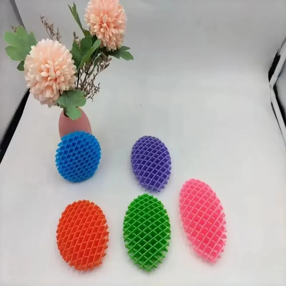 DIY Mesh Stretchable ElasticMesh Toy Unique Puzzle Release and Decompression Deformation Worm Popit, Elastic Mesh Toy Oasis Select