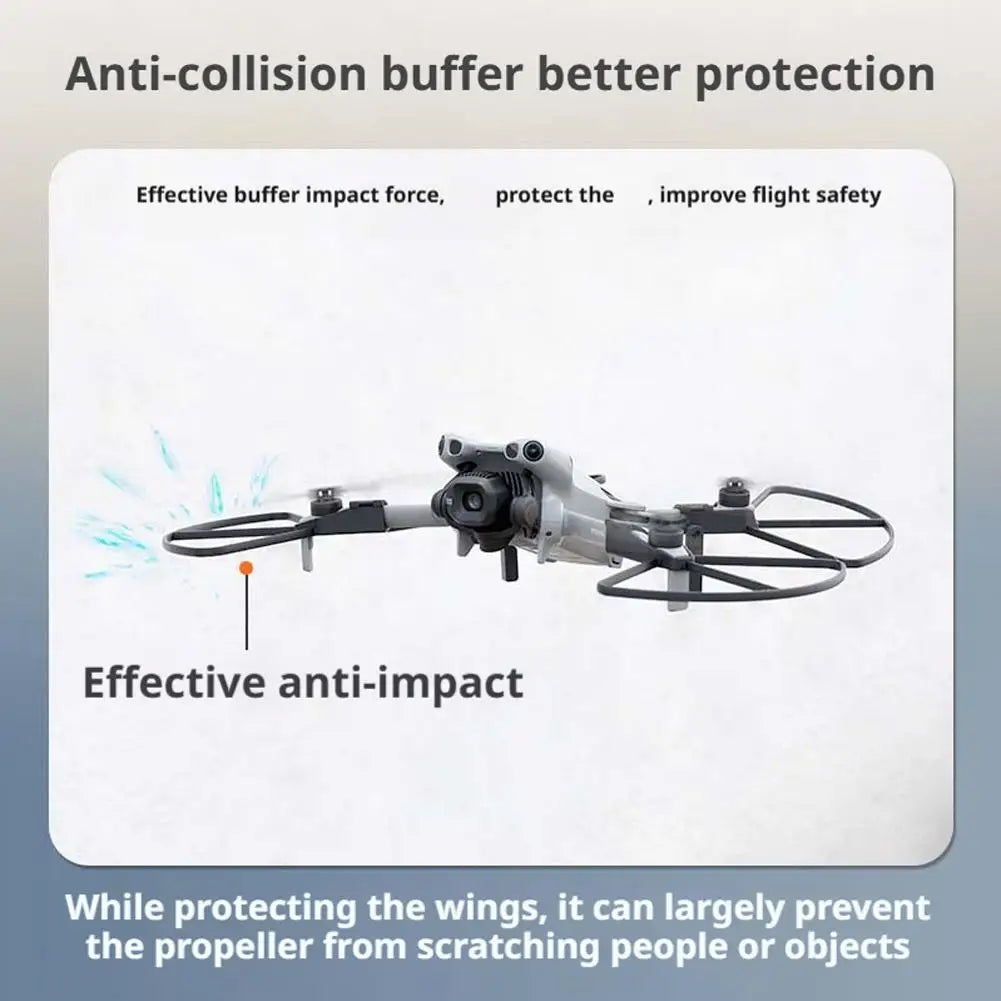 For DJI MINI 5 PRO Drone Propeller Guard Anti-collision Ring Heighten Landing Gear for Mini 5 Pro Drone Protector Accessories Oasis Select