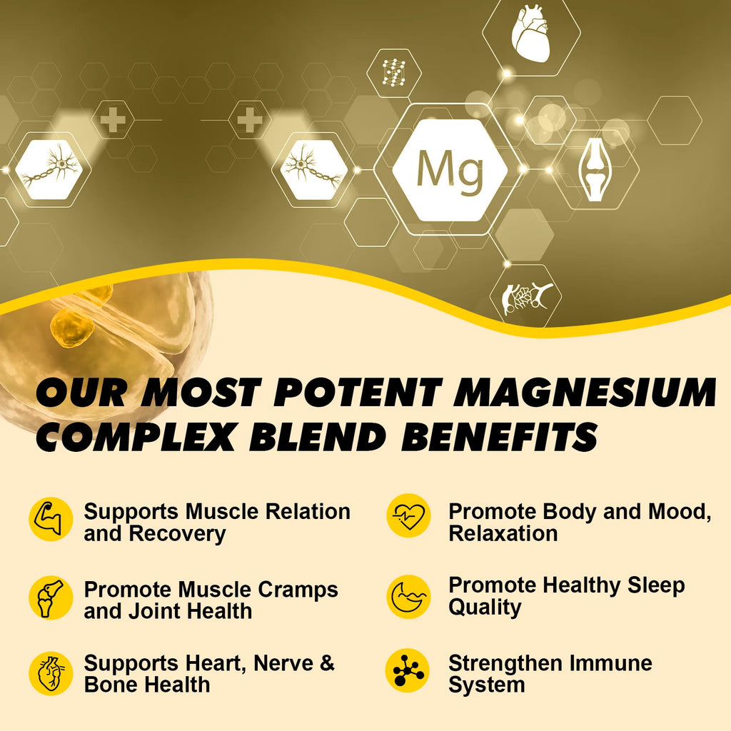 Beworths Magnesium Glycinate Drops with Pineapple Flavor Relieve Stress,Improve Sleep Quality Support Sleep,Muscle &Joint Health Oasis Select