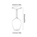 Upside Down Wine Glass Unique Cocktail Spirits Cup Stylish Glassware for Home Bar Party Restaurant Use Oasis Select Cup