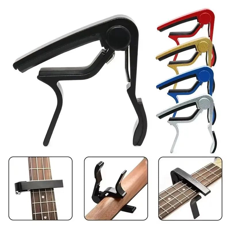 1/2/3pcs Guitar Capo For 6 String Acoustic Classic Electric Guitar Alloy Metal Universal Multifunction Capo Guitar Accessories Oasis Select