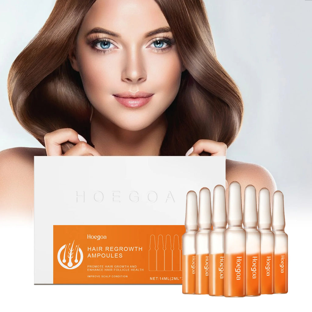 Hair Growth Ampoule Serum Anti Loss Regrowth Scalp Treatment Nourish