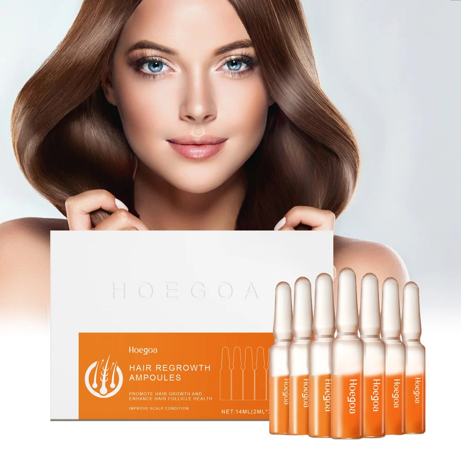 Hair Growth Ampoule Serum Anti Loss Regrowth Scalp Treatment Nourish