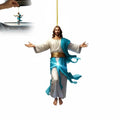 2D Acrylic Jesus Car Ornament | Faith Hanging Pendant Gift