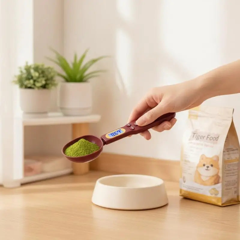 1/2Pcs Digital Measuring Spoon Scale Easy to Clean LCD Display 0.1-500g Food Weighing Tool for Kitchen Baking Pet Food Measuring Oasis Select