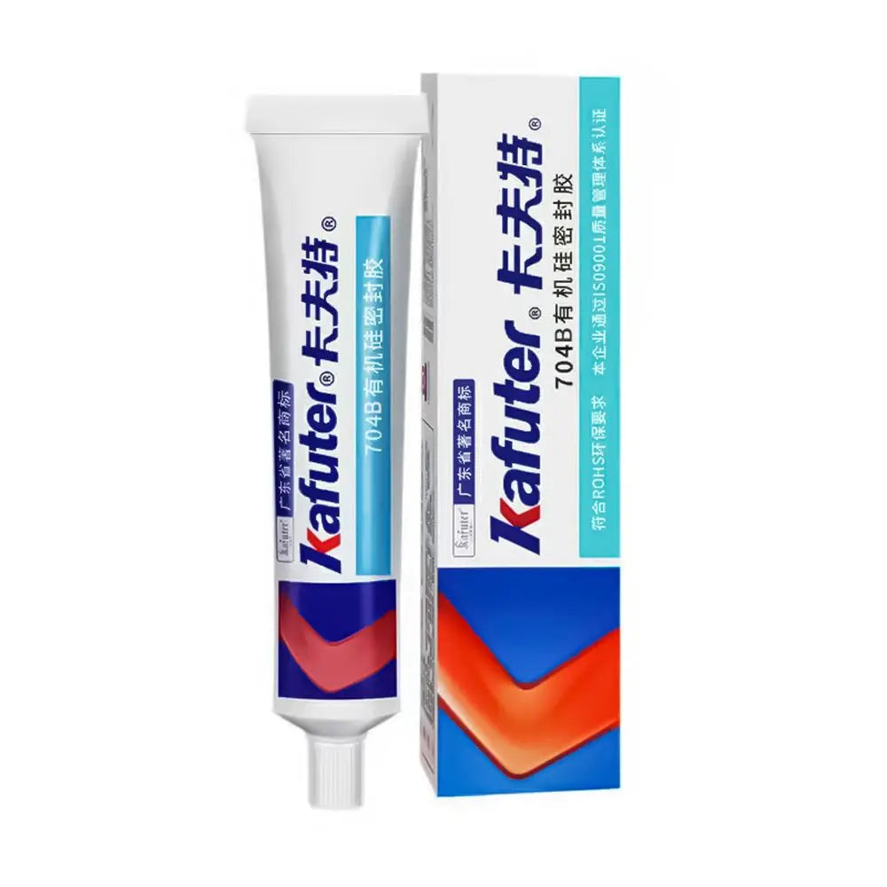 High Temperature Resistance RTV Industrial Adhesive Component Glue Silicone Rubber Silicone Industrial Adhesive Electronic Glue Oasis Select 704 black