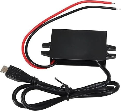DC To DC 12V To 5V 3A 15W Buck Converter Module Waterproof Regulator With USB Charging For Car LED Display GPS Navigation Taxi Oasis Select Micro USB 12V24V 5V 3A