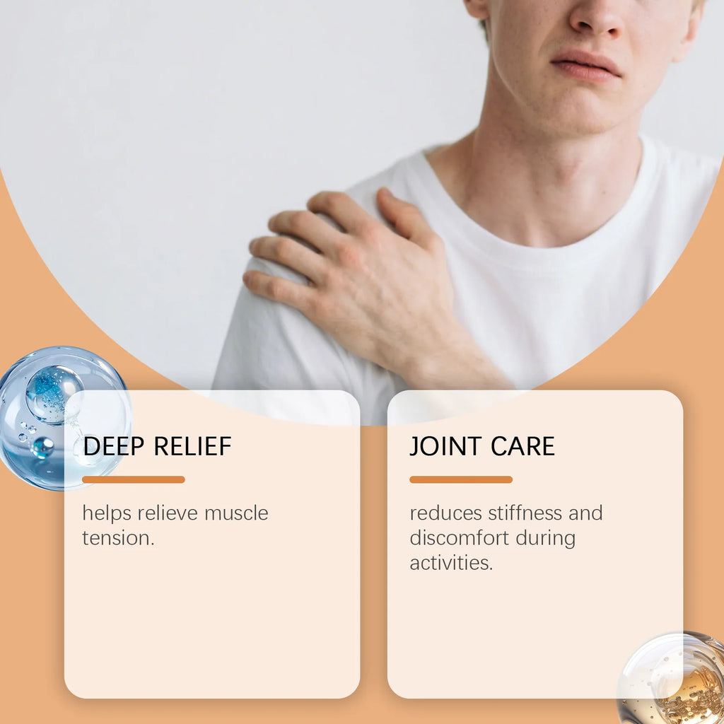 Nerve Relief Balm Fast-Acting Relief Joint Discomfort Deep Penetrate Nourish Knee Shoulder Joint Sport Support Joint Care Cream Oasis Select
