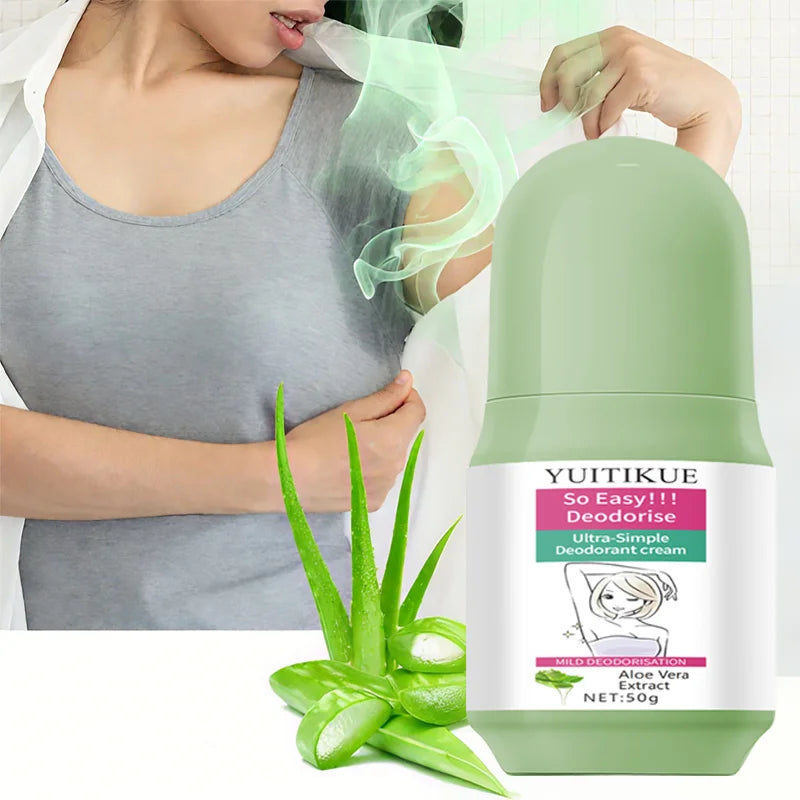 YUITIKUE Ultra-Simple Deodorant Cream - So Easy to Use, Controls Sweat & Odor While Moisturizing Skin Oasis Select