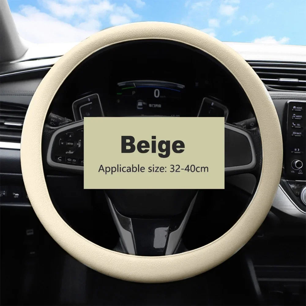 Silicone Steering Wheel Cover | Non-Slip Universal 32–40cm