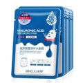 BIOAOUA Hyaluronic Acid Sheet Masks – Hydrating Anti-Aging Hydrating Sheet Mask Oasis Select 10pcs