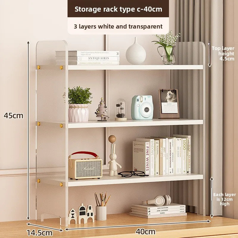 Multi-functional Cosmetics Shelf Desktop Multi-layer Finishing Storage