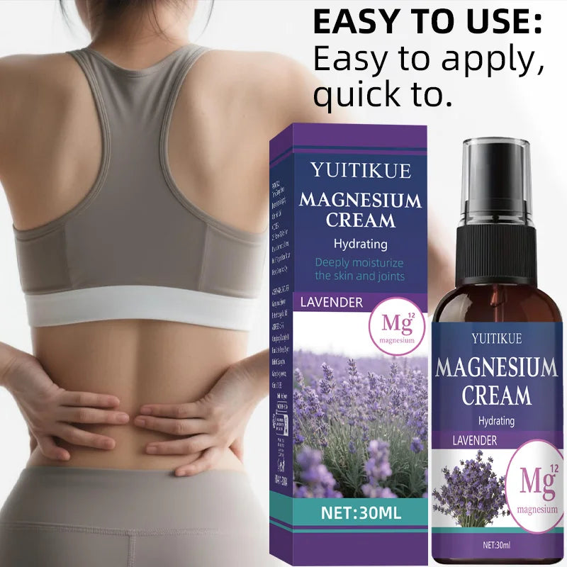YUITIKUE Magnesium Spray 30ml – Lavender Muscle & Joint Relief