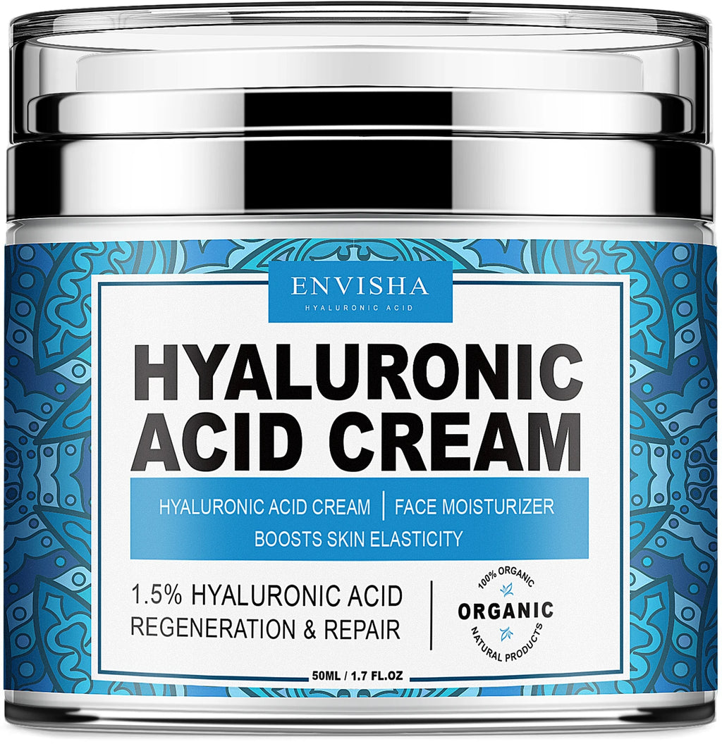 ENVISHA Face Cream – Collagen, Hyaluronic Acid & Retinol 50ml Face Moisturizer Cream Oasis Select hyaluronic acid