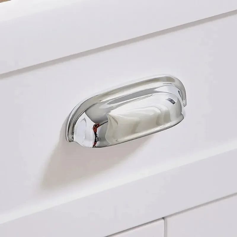 Zinc Alloy Retro Metal Shell Kitchen Drawer Cabinet Door Handle And Furniture Knobs Handware Cupboard Antique Shell Pull Handles Oasis Select