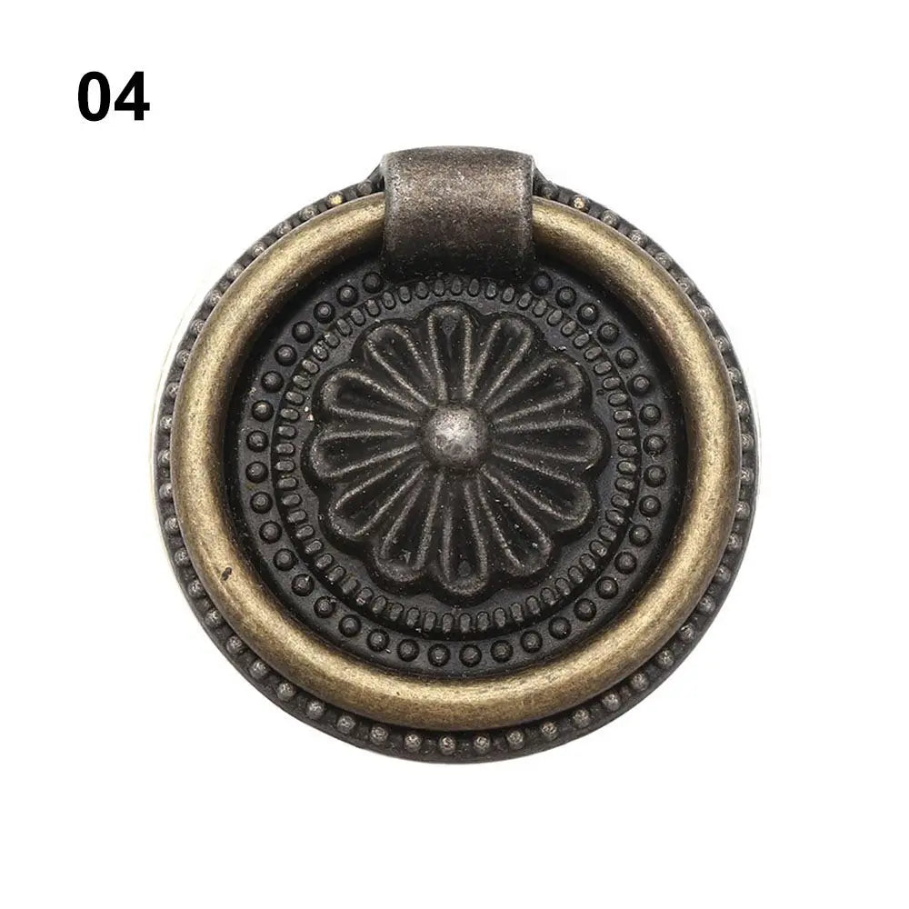 Antique Bronze Cupboard Wardrobe Dresser Furniture Handle Kitchen Cabinet Drawer Knobs Wooden Box Jewelry Box Knob Hardware Oasis Select 4