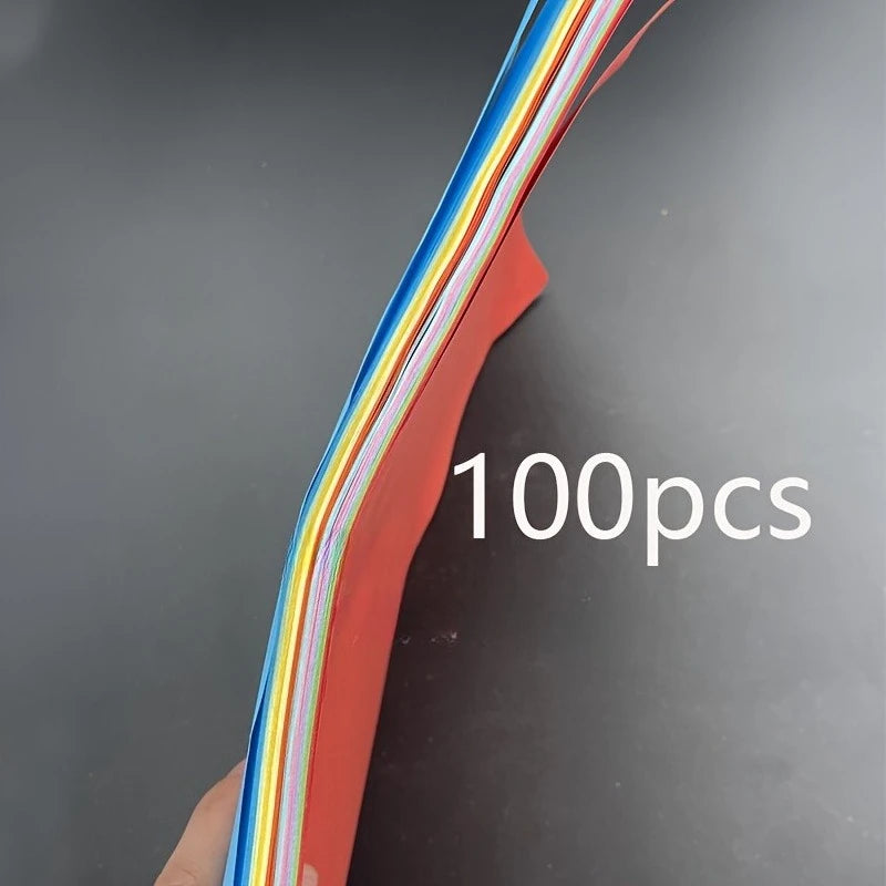 50pcs/100pcs Color A4 Paper 10 Color Copy Paper Printing Paper Color Hand Folding Paper Oasis Select