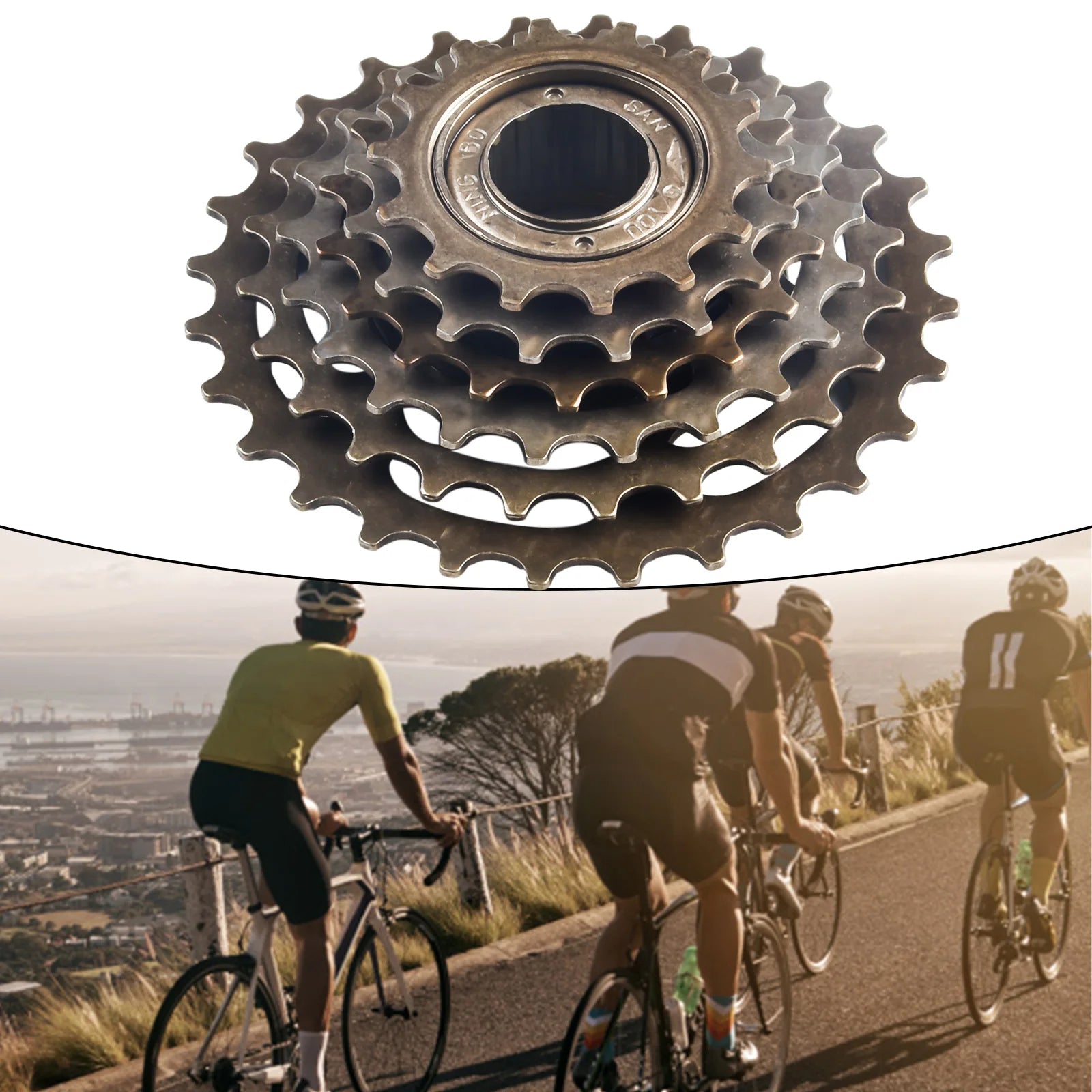 Bike Screw On Freewheel 6/7/8 Speeds Freewheel 13/14-28T SprocketScrewOnFlywheel For-Shimano PositionBicycleParts Oasis Select