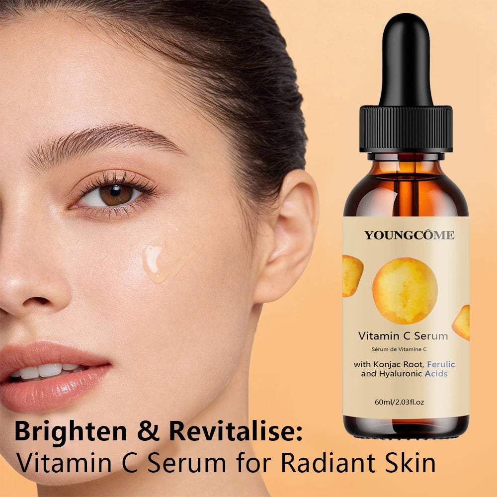 Vitamin C & Hyaluronic Acid Face Serum – All Skin Types 40/60ml