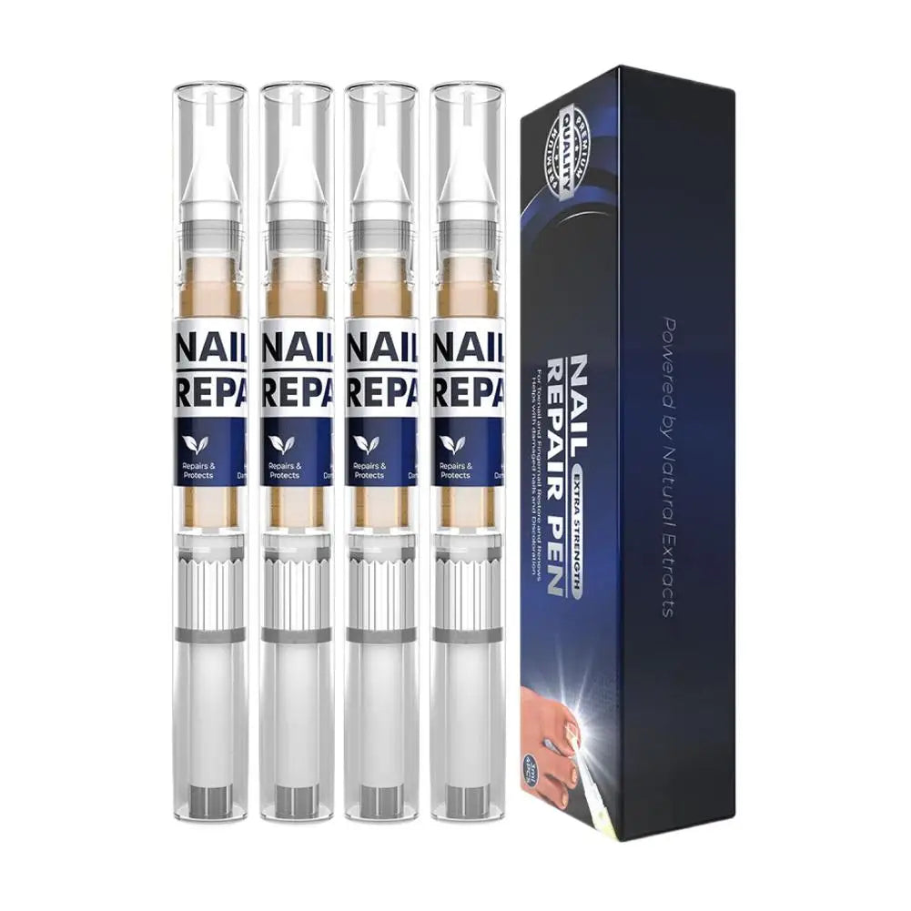 Nail Repair Essence Pen Set 4 Pcs – Undecylenic Acid Formula Nail Repair Pen Oasis Select A