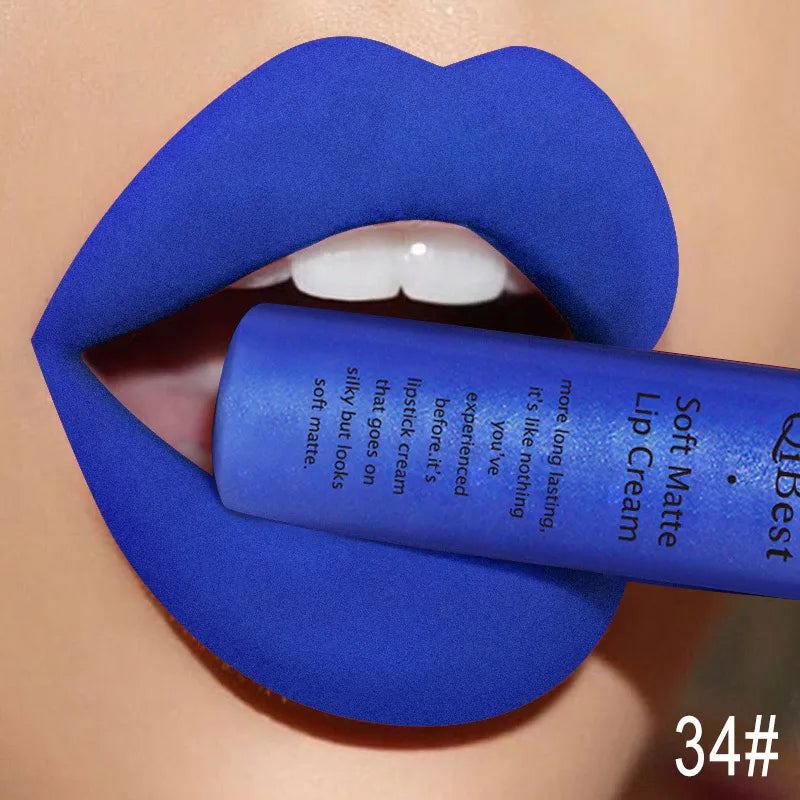 QIBEST Matte Liquid Lipstick – Waterproof Velvet Lip Tint